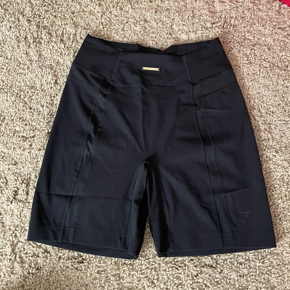 Gymshark whitney black mesh shorts M